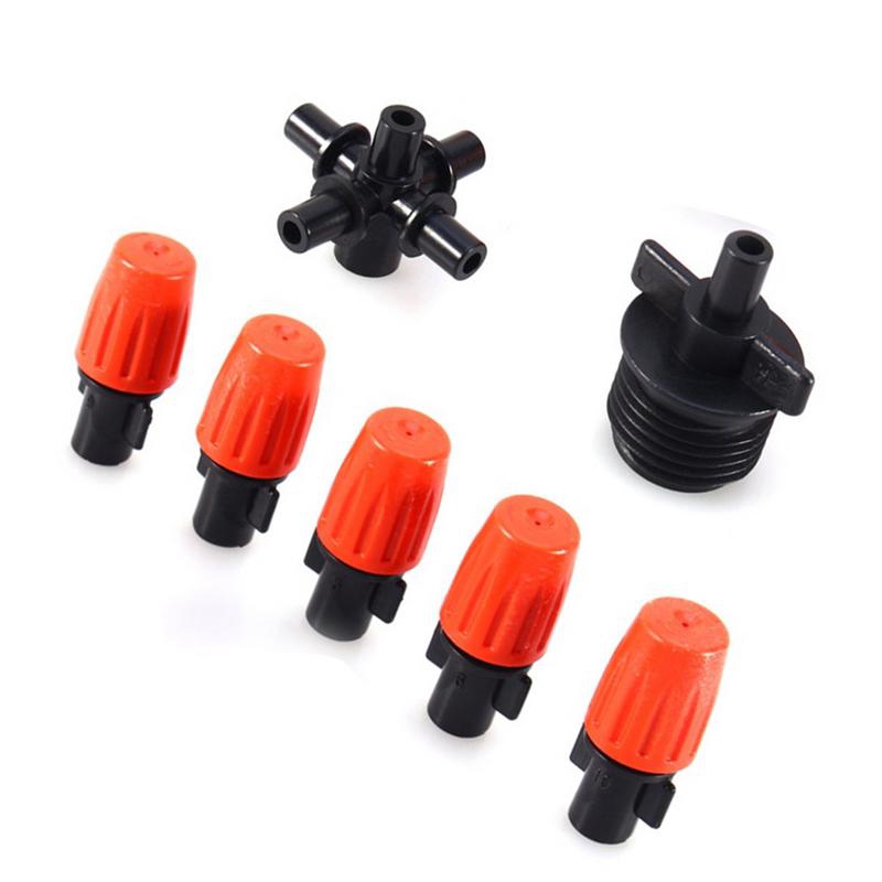 Vòi tưới nước 5 đầu xoay 360 độ tiện dụng cho sân vườn