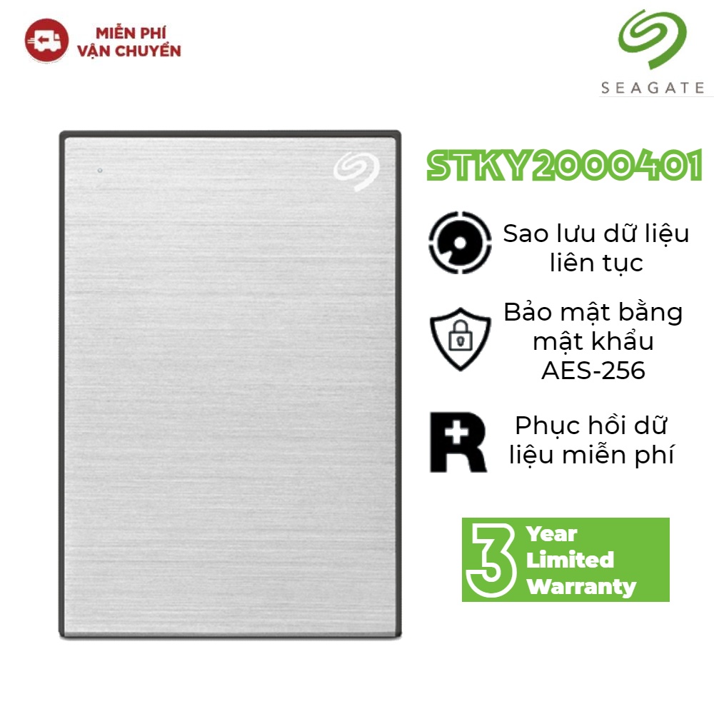 Ổ cứng di động HDD Seagate One Touch 2TB – STKY2000401 (2.5″ USB 3.0)