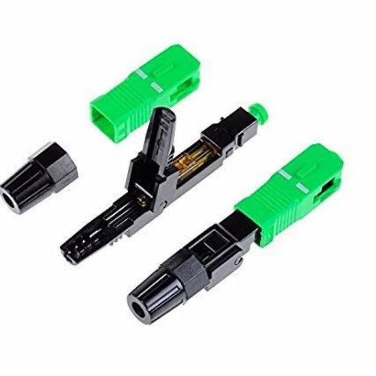 Đầu nối nhanh APC FTTH màu xanh lá | BigBuy360 - bigbuy360.vn