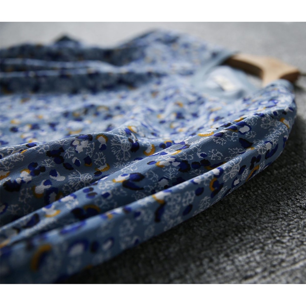 Đầm Chữ A Tay Ngắn Họa Tiết Hoa Phong Cách Pháp Cổ Điển Dành Cho Nữ  Váy dễ thương