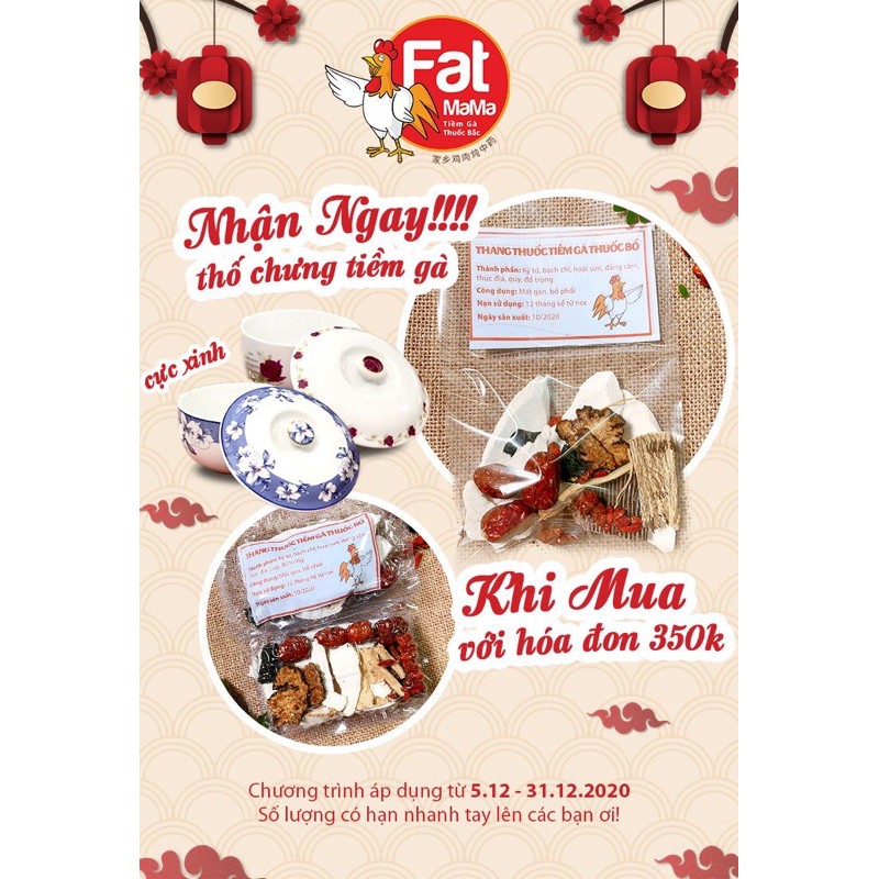 1 hộp tiềm gà thuốc bắc | BigBuy360 - bigbuy360.vn