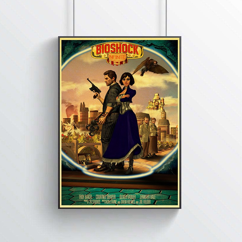 Poster Game Bioshock Dán Tường Trang Trí