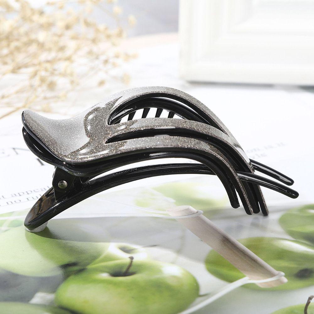 Kẹp Tóc Càng Cua Họa Tiết Trái Tim / Hình Học Rỗng Dễ Thương Ngọt Ngào Thời Trang Mùa Hè WMES15H