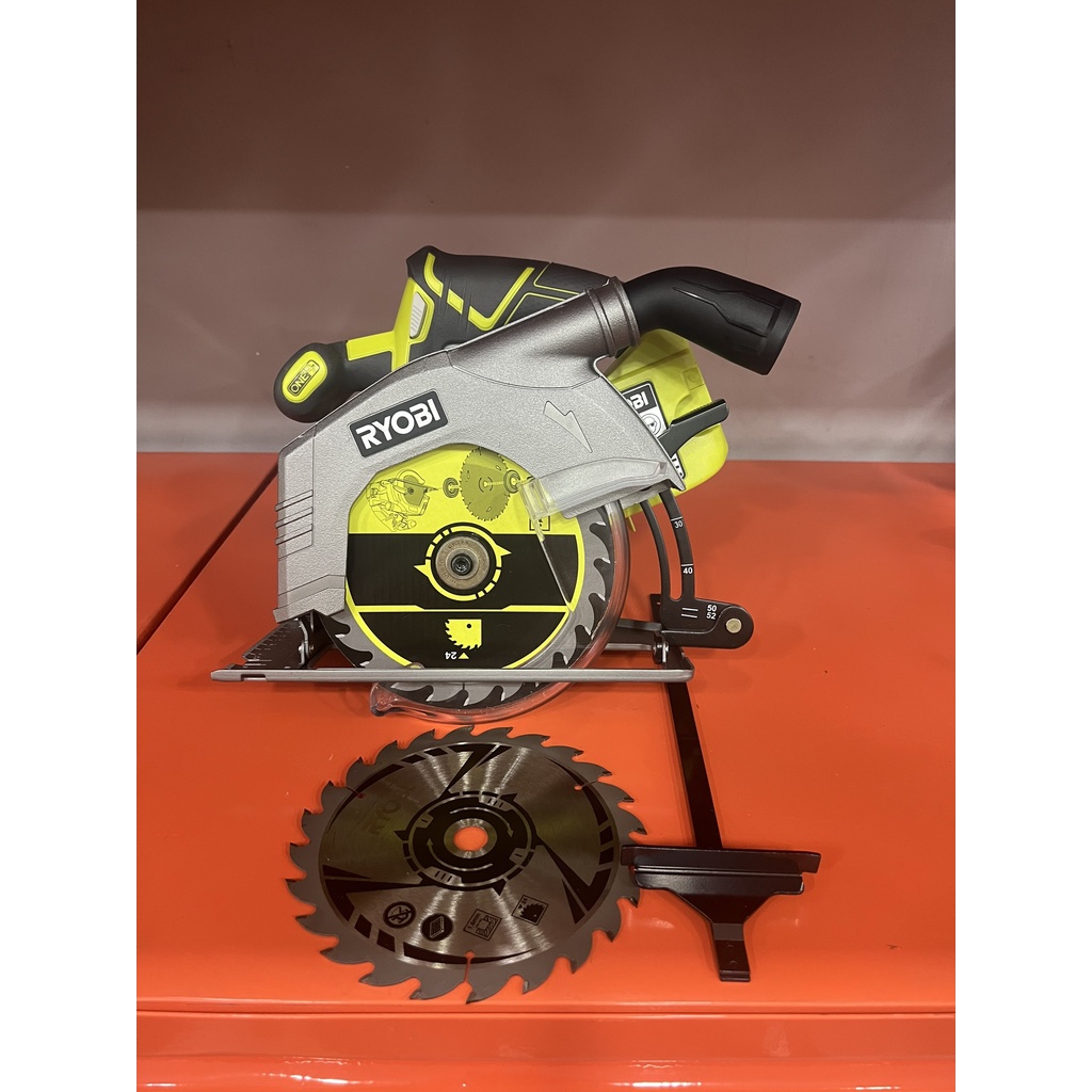 Thân máy cưa đĩa ryobi 18v li 165mm r18cs-0 - 90% - BH 3 THÁNG