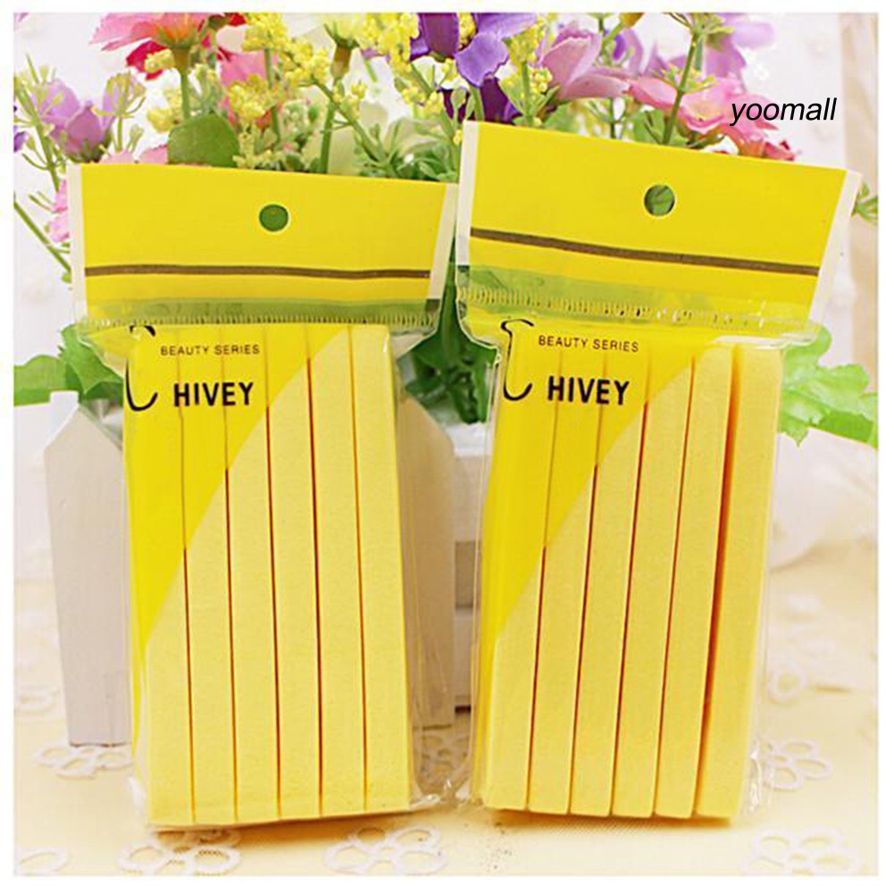 [Hàng mới về] Mút Xốp Rửa Mặt Dạng Nén Thuôn Dài Mềm Mại Tiện Dụng