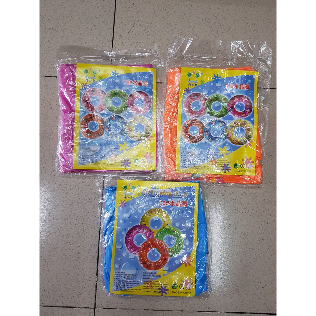 Phao tròn hình 3d ngựa pony bé gái và cá xanh bé trai