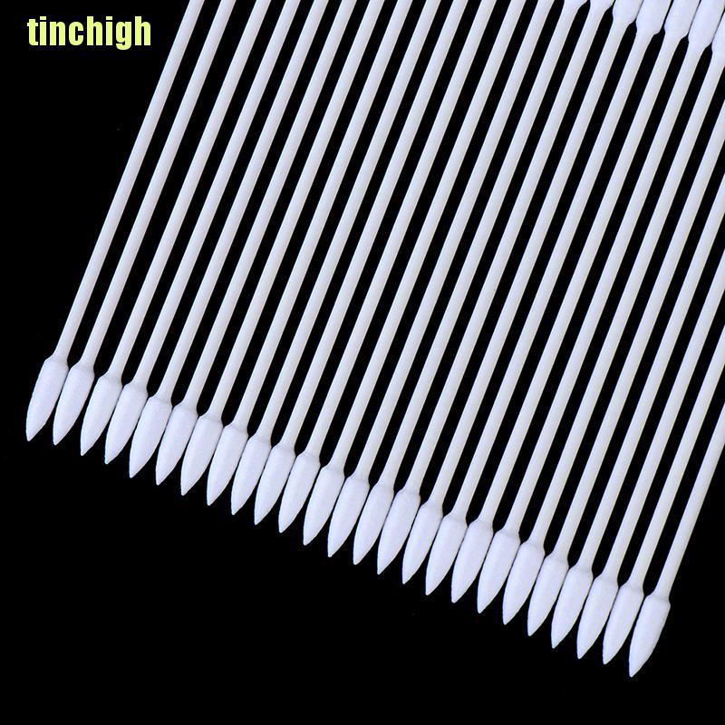 Set 25 tăm bông hai đầu vệ sinh cổng sạc điện thoại/lỗ cắm tai nghe dùng một lần tiện dụng