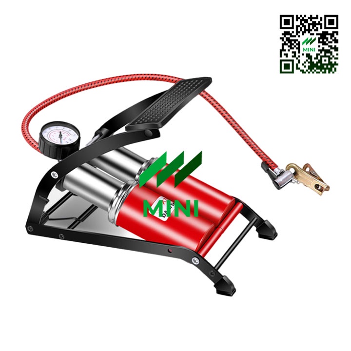 Bơm hơi đạp chân 2 xi lanh CC-100A