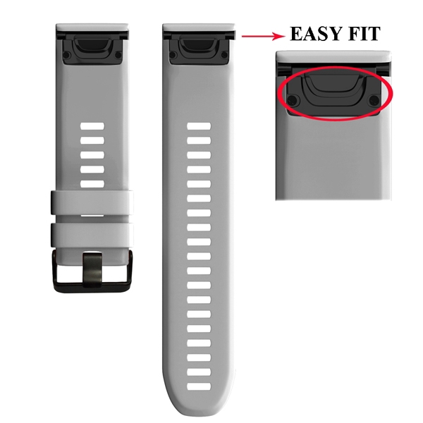 Dây Đeo Bằng Silicone Cho Đồng Hồ Garmin Fenix 7 7x 6s 5S 5x Plus 3HR 935 945 26mm 22mm 20MM