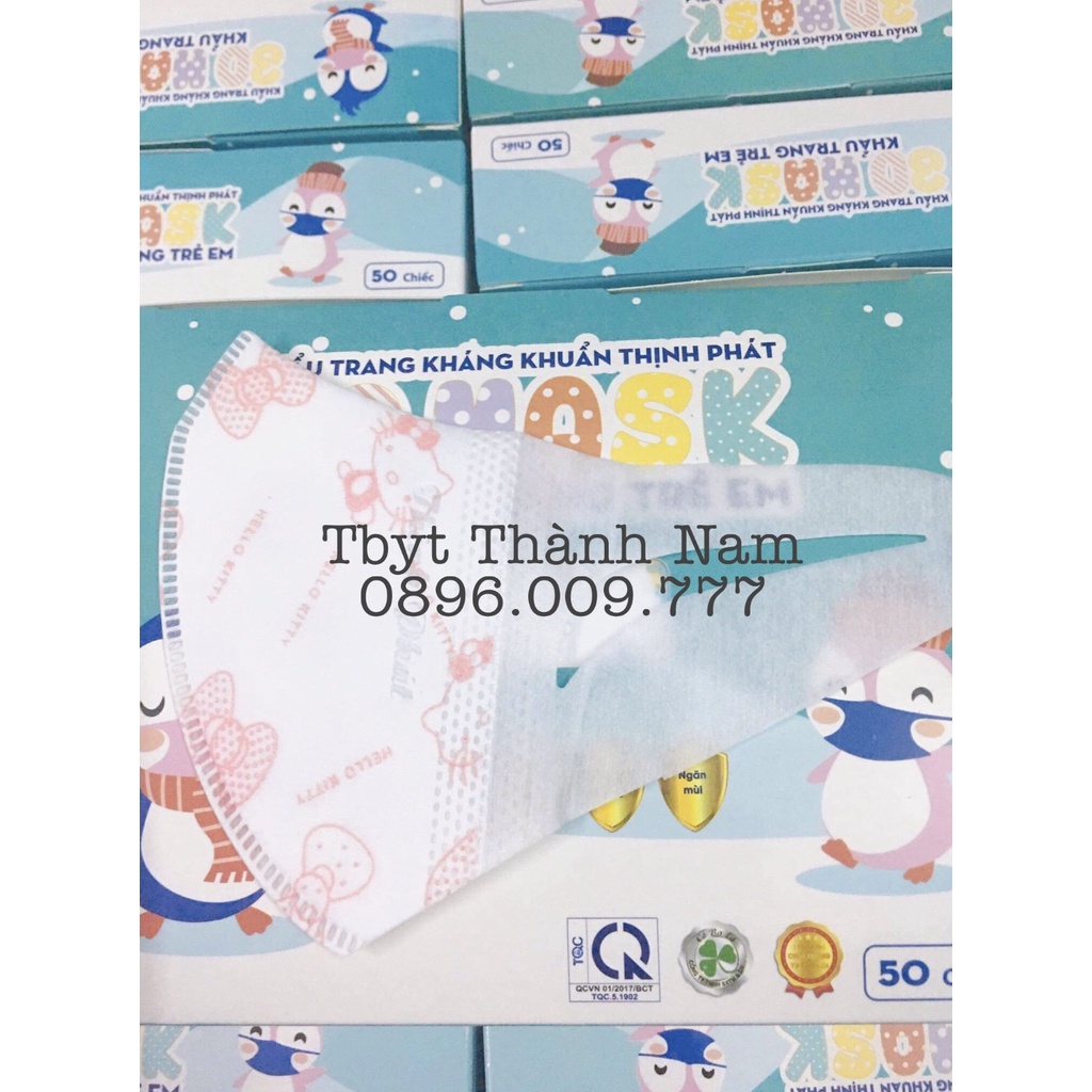 💖Hộp 50 chiếc khẩu trang Trẻ Em 💖 Kids Face Mask