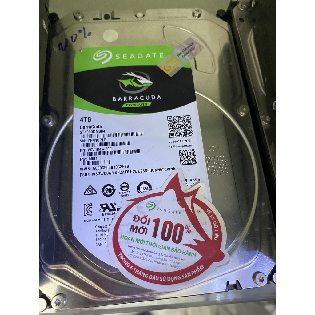 HDD PC 500Gb 1TB 2TB 3TB 4TB 6Tb sức khoẻ good 100% BH 1 tháng