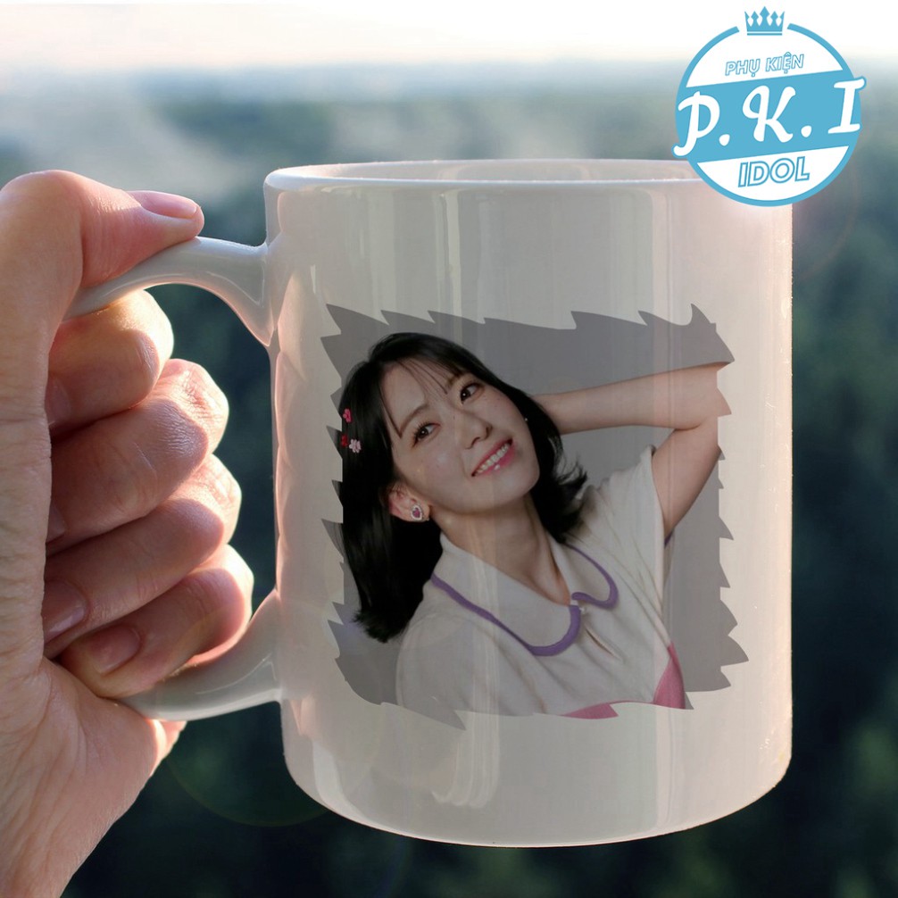 Cốc Sứ Cao Cấp In Hình Các Thành Viên IZ*ONE 2021 - QUÀ TẶNG K-POP
