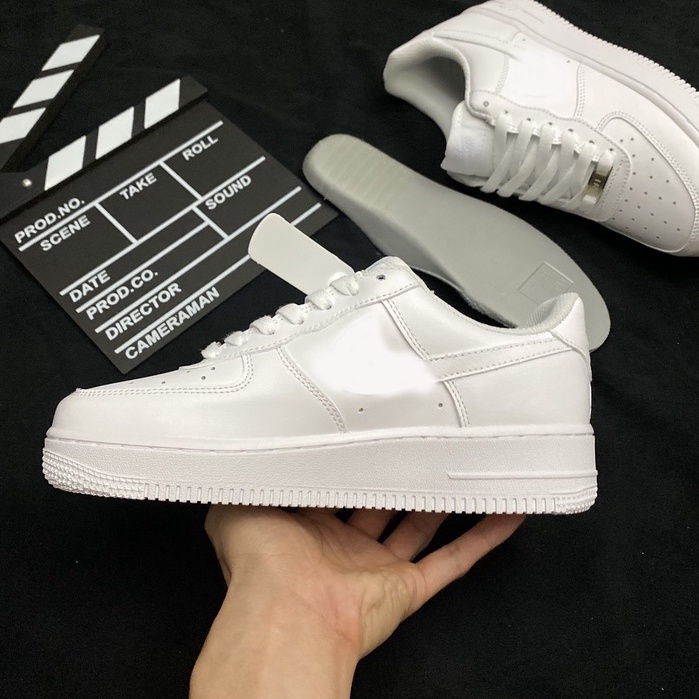 Giày AF1 trắng full cao cấp. giày sneaker af1 trắng rep 1.1 nam/nữ