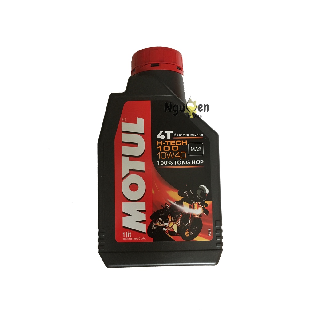 Nhớt Motul H-tech 10w40 1 lít full tổng hợp (có chiết lẻ)
