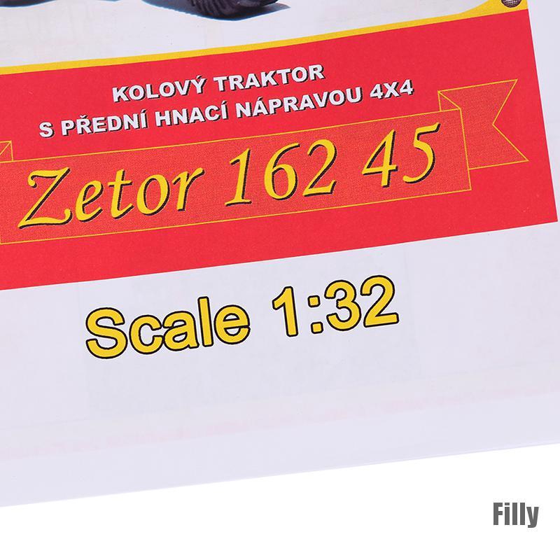 Đồ Chơi Máy Kéo Giấy Gấp Gọn 3d 162 45