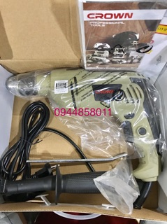 [ Hàng chính hãng] Máy khoan Crown 750w CT10066