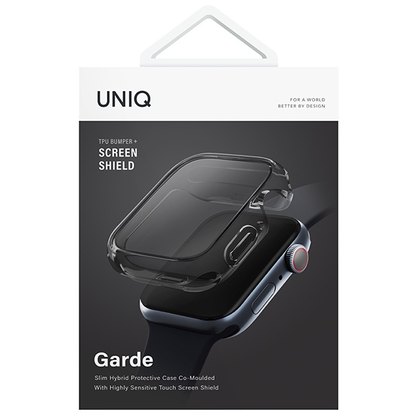 Ốp Dành Cho Apple Watch Series 7  UNIQ Garde Hybrid With Screen Protection - Hàng chính hãng
