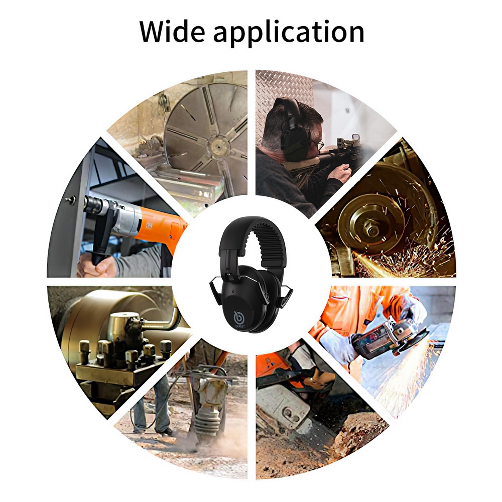 Selens Chụp Tai Chống Ồn Bảo Vệ An Toàn Khi Chơi Thể Thao NRR 20Db