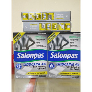 Salonpas Lidocain 4% của Mỹ