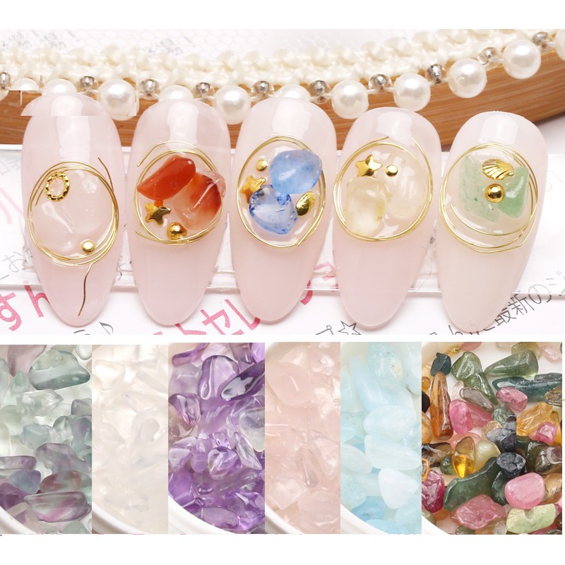 Set đá sỏi trang trí móng