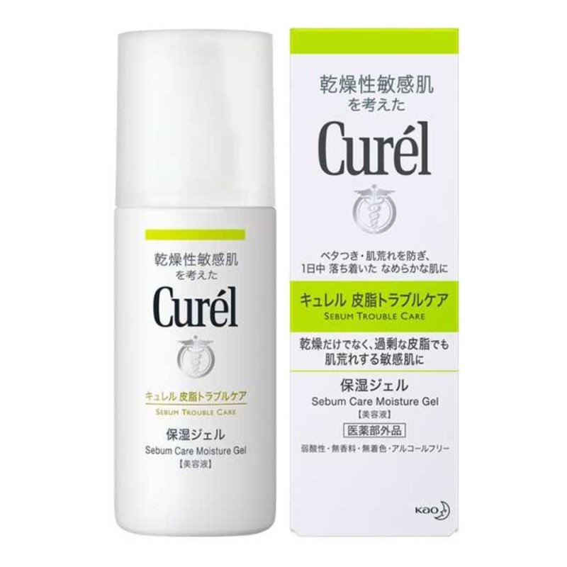 Gel Dưỡng Cho Da Dầu Curél Sebum Trouble Care Sebum Care Moisture Gel 120ml