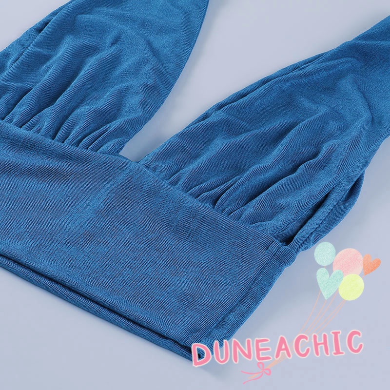 DUNEA Áo Tank Top Cổ Chữ V Hở Lưng Gợi Cảm Cho Nữ