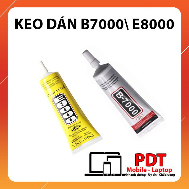 Keo HandMade B7000/ E8000 đa năng, dán màn hình, nắp lưng điện thoại dung tích 15ml