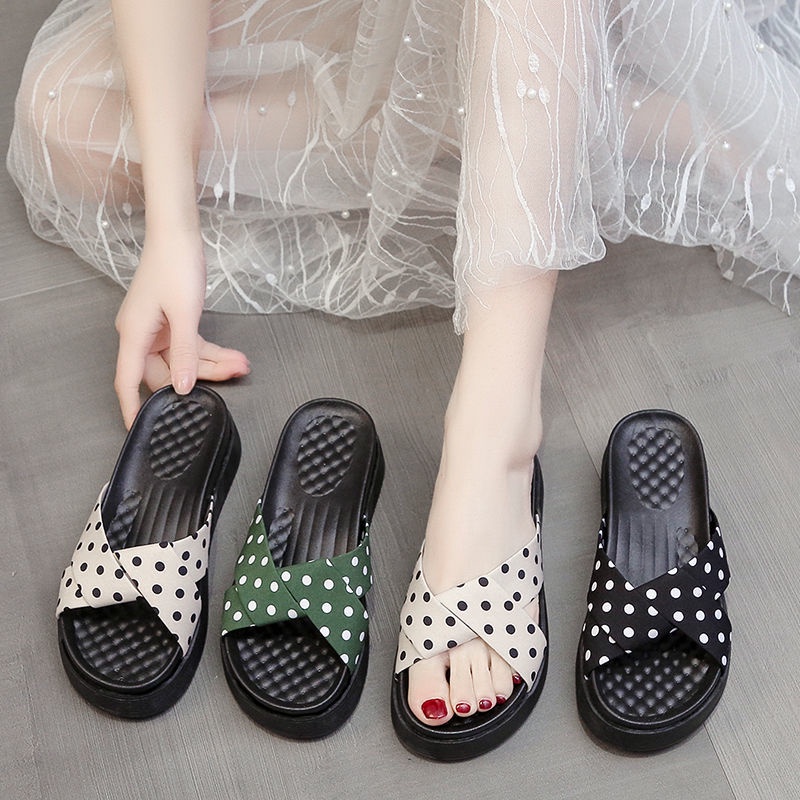 Dép Sandal Đế Dày Siêu Mềm Thời Trang Dành Cho Nữ