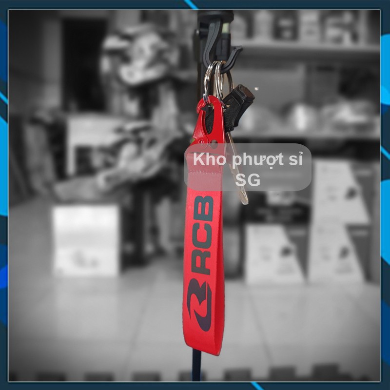 Móc khoá xe máy 7 màu Titan limited RCB, BREMBO, AKRAPOVIC - Móc khoá dây