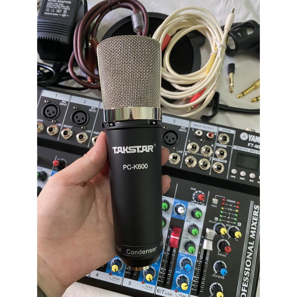 MIC THU ÂM TAKSTAR PC-K600 CHUYÊN NGHIỆP, CHẤT LƯỢNG