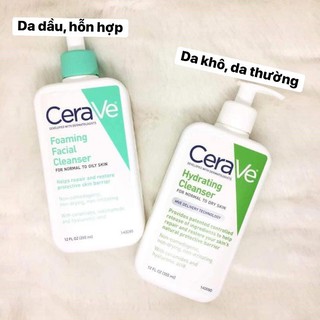 Sữa Rửa Mặt CERAVE Hydrating  Cleanser