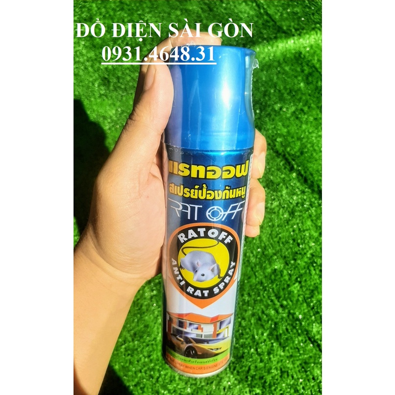 Chai Xịt Đuổi Chuột RAT OFF ANTI RAT SPRAY 300ml Hiệu Qủa Cao