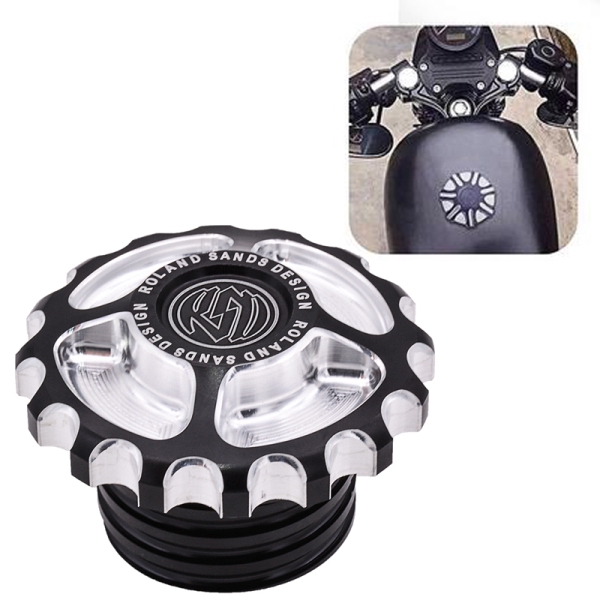 Nắp gắn bình xăng họa tiết độc đáo dành cho xe máy Harley Davidson 1996-2016
