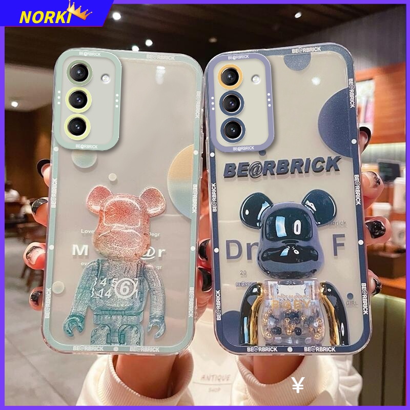 Ốp Điện Thoại Silicon In Hình Gấu Dễ Thương Cho Samsung Galaxy S22 S21 S20 Plus S21FE S20FE Note 10 Plus Note 20 Ultra