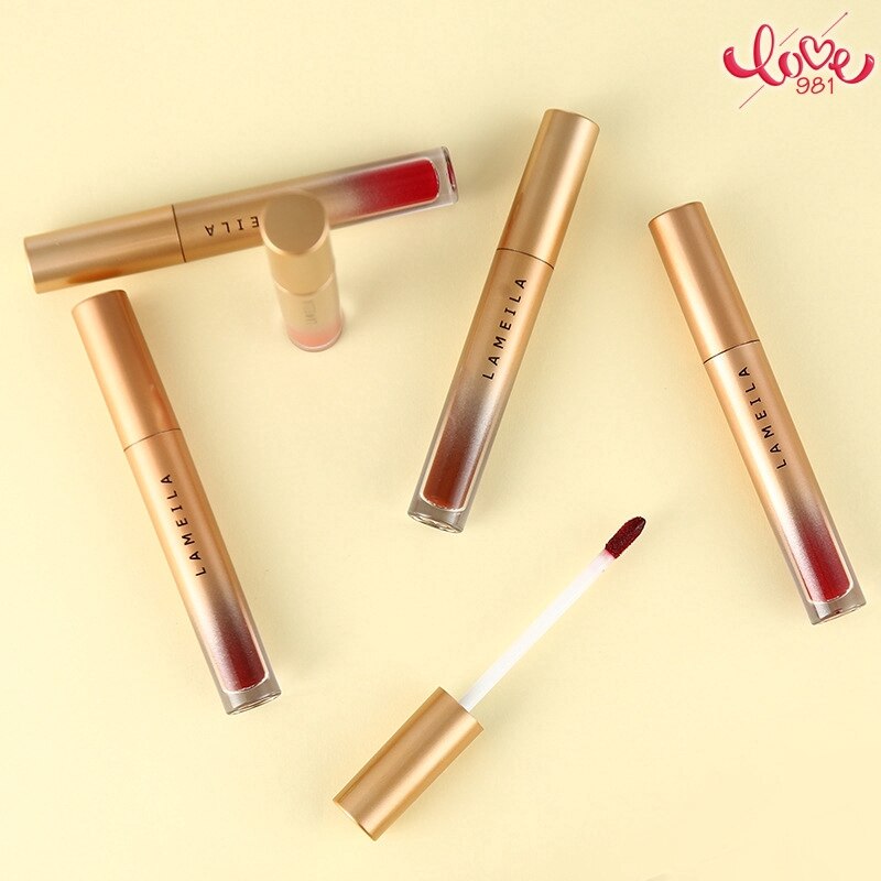 [Hàng mới về] Son kem mật ong có dưỡng lâu trôi ngọt ngào cho nữ