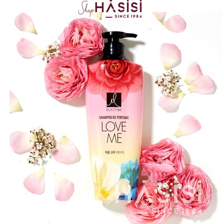 DẦU GỘI ELASTINE - Shampoo De Perfume 600ml