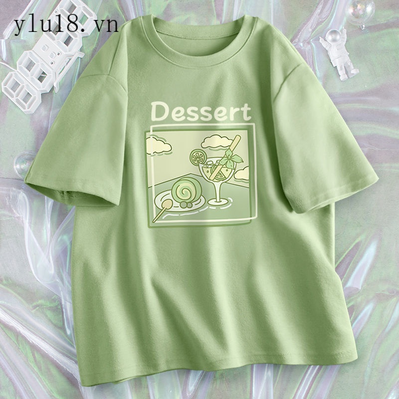 Mới Áo Thun Cotton Tay Lỡ Dáng Rộng Thời Trang Mùa Hè Dành Cho Nữ 2022