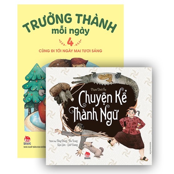 Sách - Combo Quà Tặng Học Kỳ Cho Các Bé Lớp 4 - Số 1 - Nxb Kim Đồng