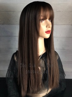 TÓC BỘ THẲNG 50cm NÂU SOCOLA