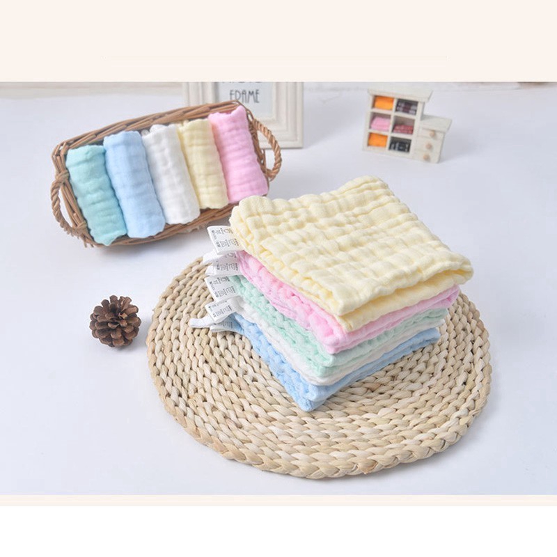 Khăn Tay Cotton Mềm Mại Cho Bé