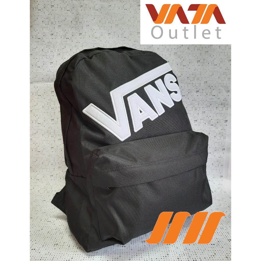 Balo Vans đi học xuất dư xịn màu trơn logo bự