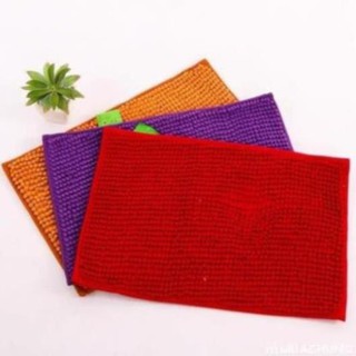 Thảm chùi chân san hô chất liệu vải tổng hợp siêu thấm hút 32x47cm - Khanhhuyen18