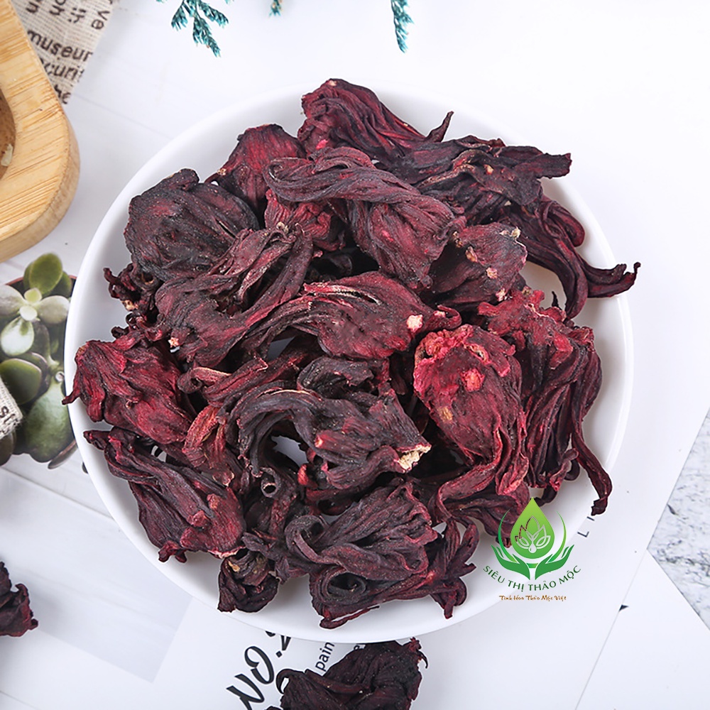 ✅ Trà Hoa Atiso Đỏ 100gr Sấy Khô Nguyên Nụ Hoa Bụp Giấm Khô Loại Đẹp Không Nát