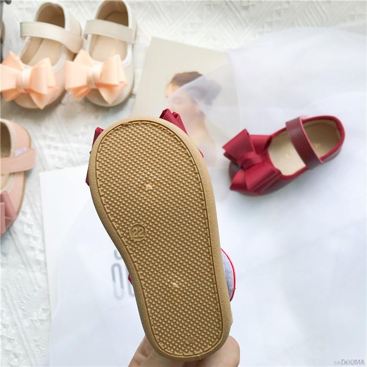 Giày búp bê có nơ dễ thương cho bé gái (1-7 tuổi)
