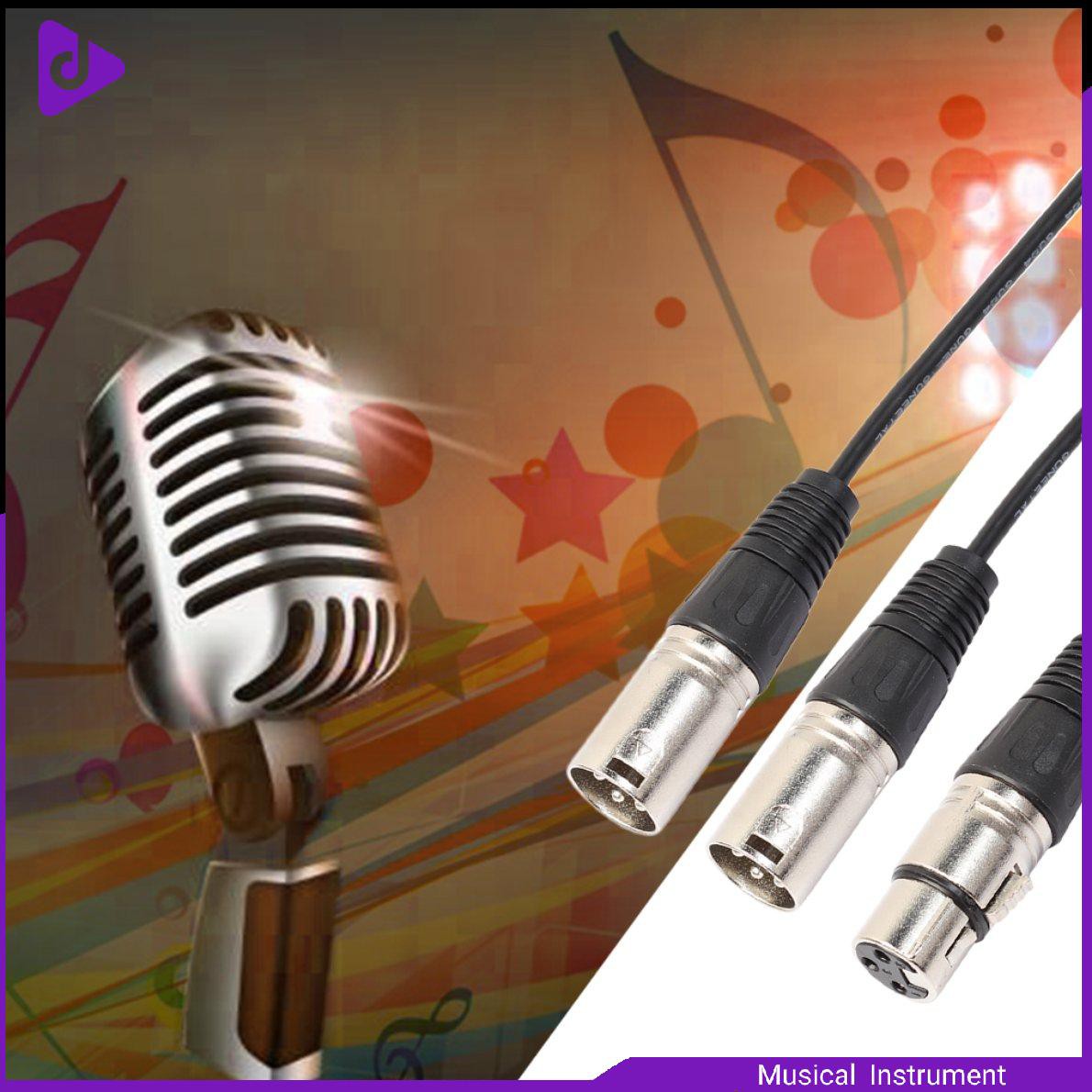 FLEXIBLE Dây Cáp Âm Thanh 3 Pin Xlr