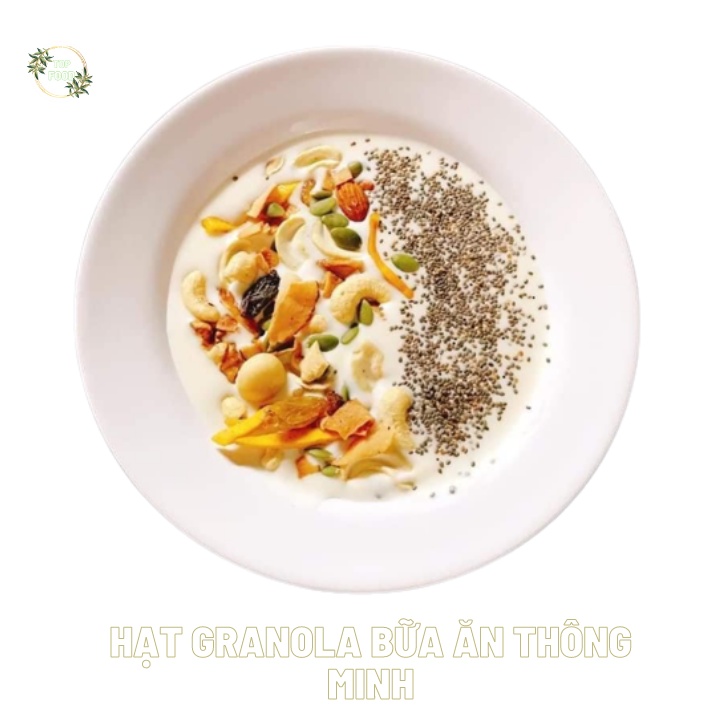 Granola ăn kiêng siêu hạt, Ngũ cốc dinh dưỡng Mix 8 loại hạt