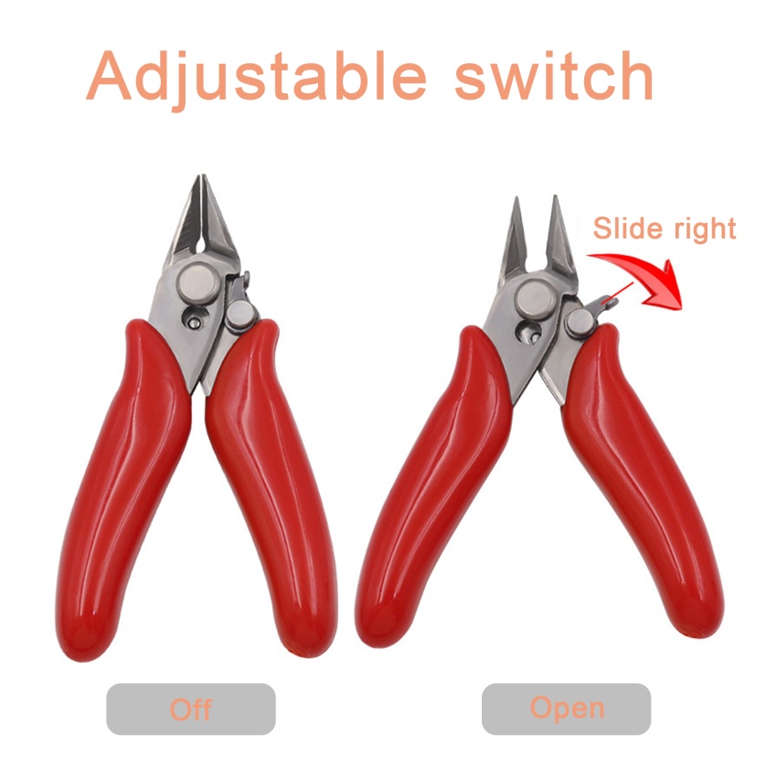 Kìm Cắt Dây Điện Chuyên Dụng 3.5 inch Bằng Thép Không Gỉ