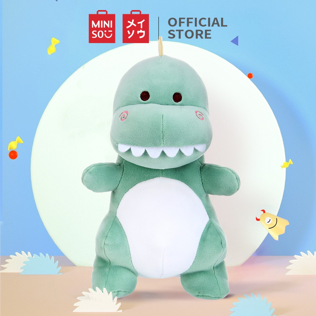 [Mã LIFECPMALL giảm 12% đơn 250K] Khủng long nhồi bông Miniso (Xanh) - Hàng chính hãng