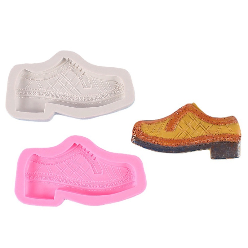 Khuôn Làm Xà Phòng Thủ Công 3D Hình Đôi Giày Độc Đáo