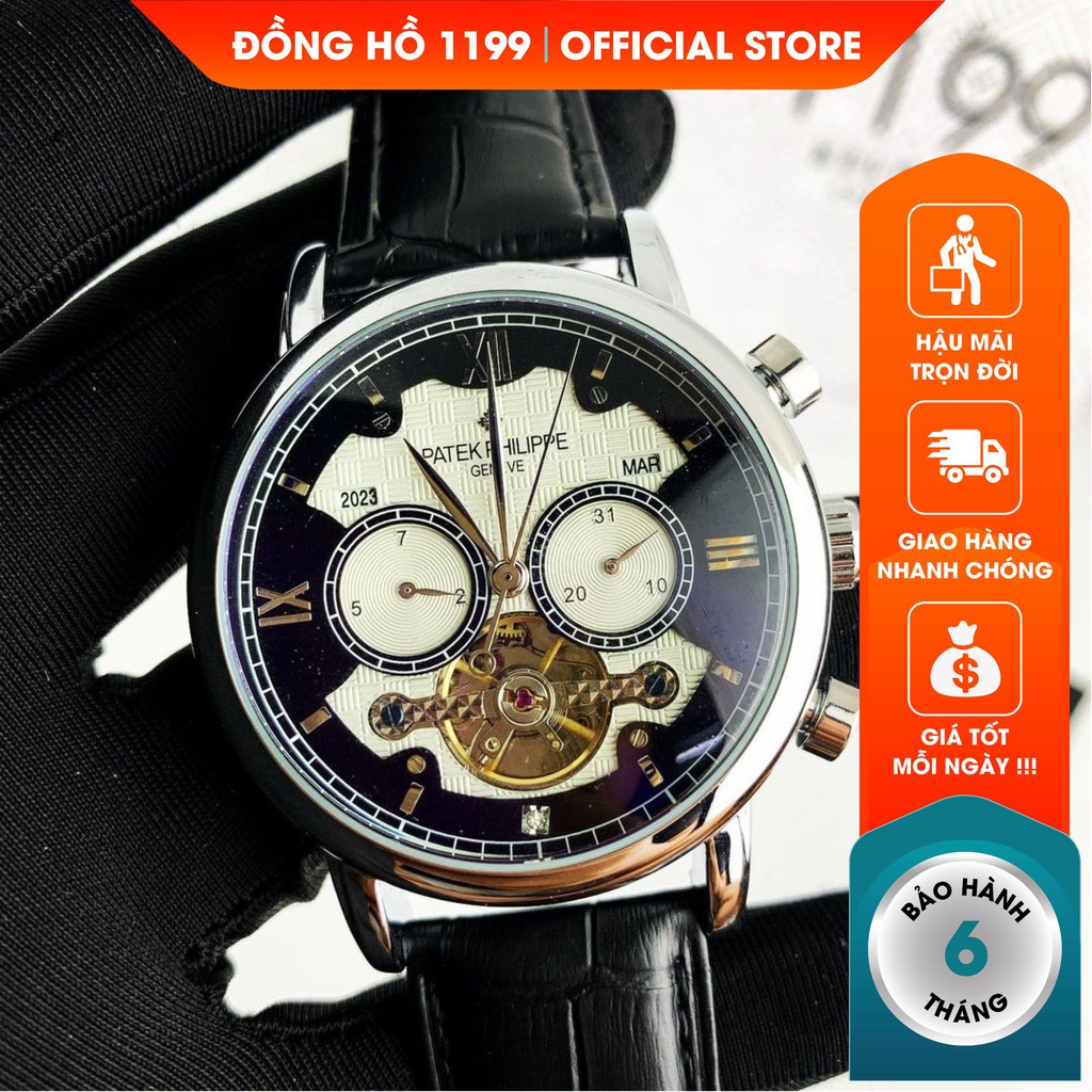 [QUÀ TẶNG] Đồng hồ cơ- Đồng Hồ Dây Da Nam 42mm Size Chuẩn Chống Nước Chống Xước Máy Cao Cấp BH 6T 5159 - 1199 Watches | BigBuy360 - bigbuy360.vn